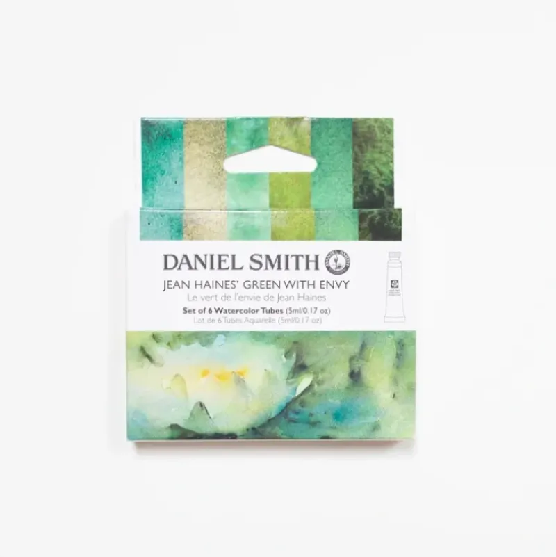 Daniel smith Watercolor Jean Haines 'Green with Envy' set 6x5ml - Little Painter Art | Exploring the Endless Possibilities of Art| Shop All