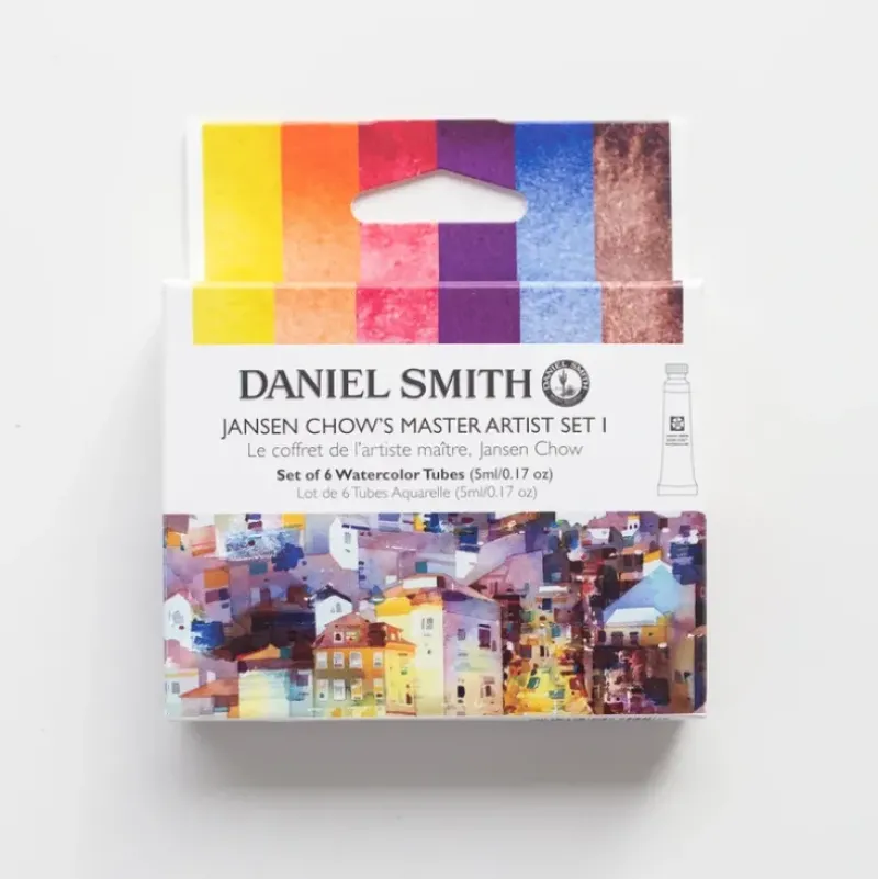 Daniel Smith Watercolor Jansen Chows Master set 1 6x 5ml - Little Painter Art | Exploring the Endless Possibilities of Art| Shop All