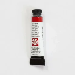 Daniel Smith Watercolor 5ml Extra Fine Deep Scarlet 1 - Little Painter Art | Exploring the Endless Possibilities of Art| Shop All