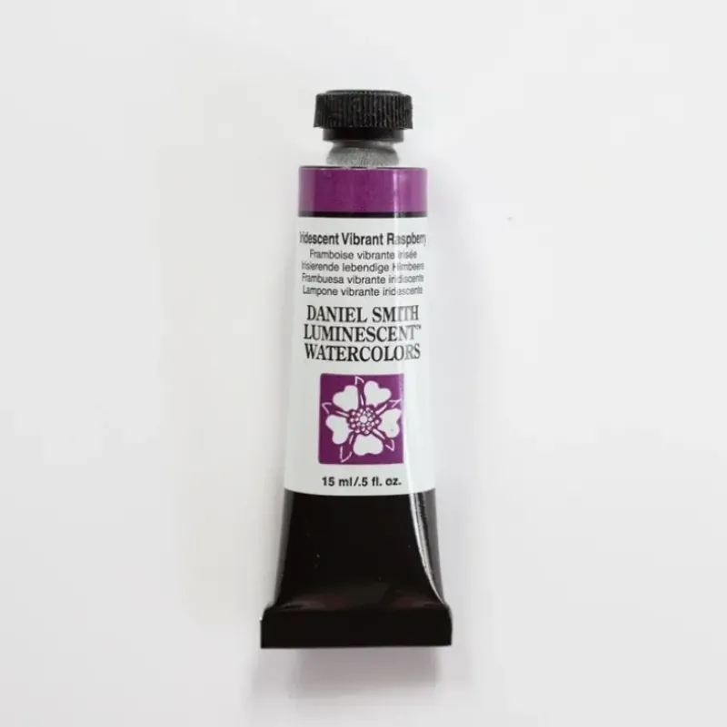 Daniel Smith Watercolor 15ml Iridescent Vibrant Raspberry 3 - Little Painter Art | Exploring the Endless Possibilities of Art| Pigment
