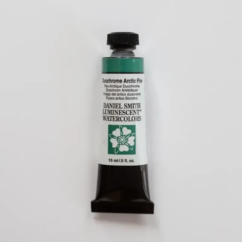 Daniel Smith Watercolor 15ml Duochrome Arctic Fire 1 - Little Painter Art | Exploring the Endless Possibilities of Art| Pigment