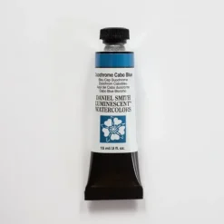 Daniel Smith Watercolor 15ml Duochrome Cabo Blue 1 - Little Painter Art | Exploring the Endless Possibilities of Art| Pigment