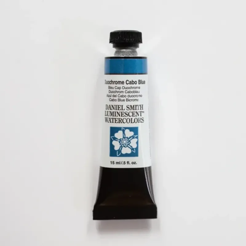 Daniel Smith Watercolor 15ml Duochrome Cabo Blue 1 - Little Painter Art | Exploring the Endless Possibilities of Art| Pigment
