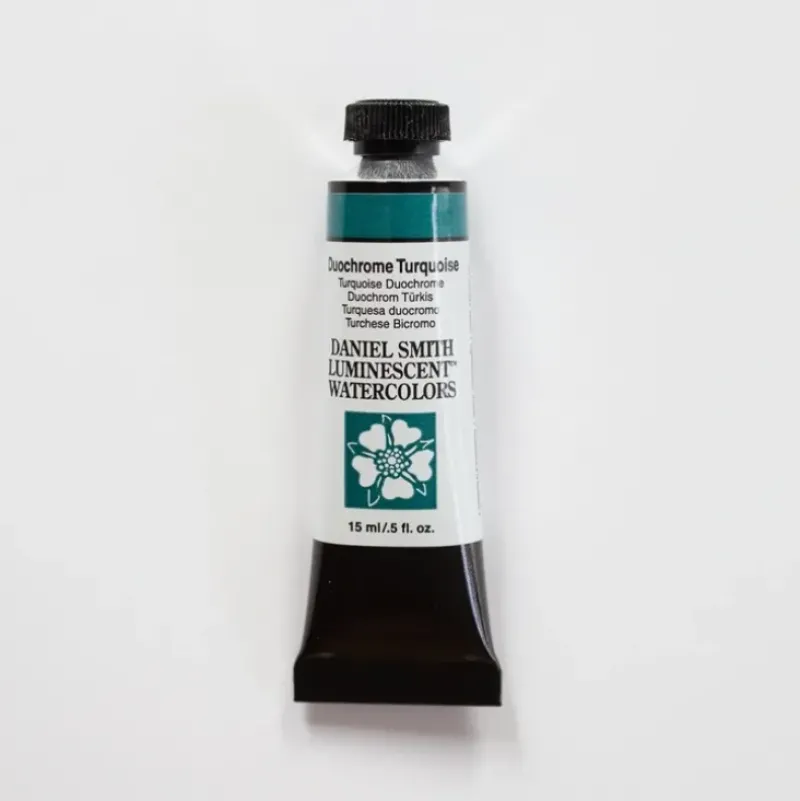 Daniel Smith Watercolor 15ml Duochrome Turquoise 1 - Little Painter Art | Exploring the Endless Possibilities of Art| Pigment