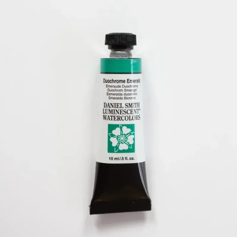 Daniel Smith Watercolor 15ml Duochrome Emerald 1 - Little Painter Art | Exploring the Endless Possibilities of Art| Pigment