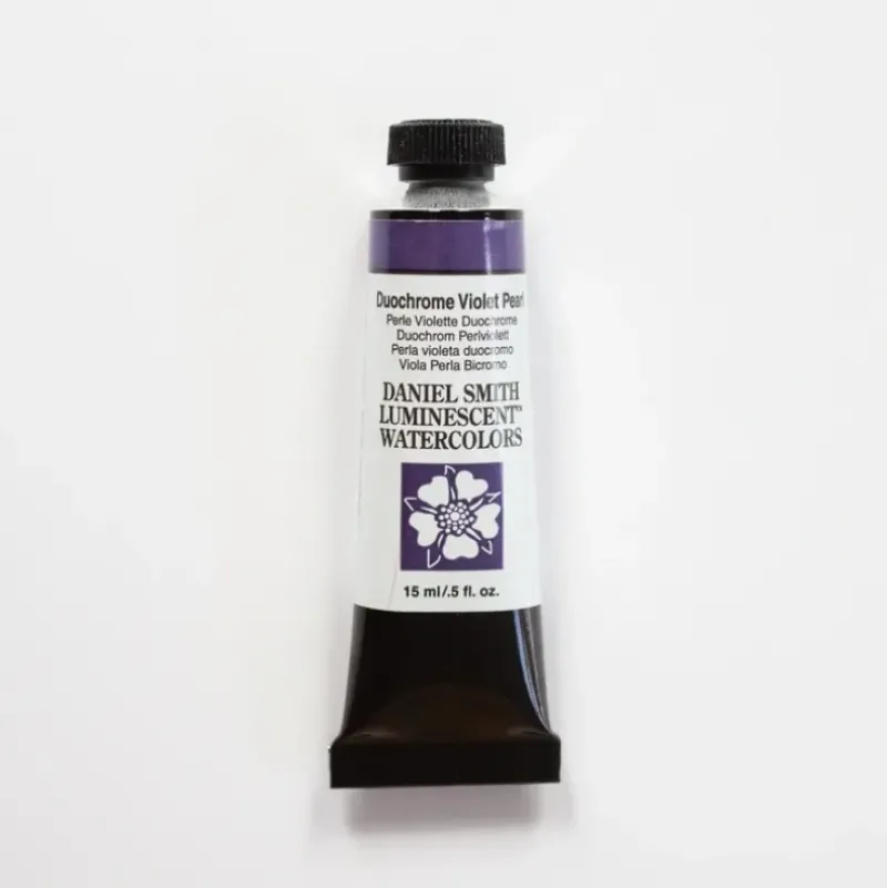 Daniel Smith Watercolor 15ml Duochrome Violet Pearl 1 - Little Painter Art | Exploring the Endless Possibilities of Art| Pigment