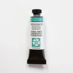 Daniel Smith Watercolor 15ml Duochrome Green Pearl 1 - Little Painter Art | Exploring the Endless Possibilities of Art| Pigment