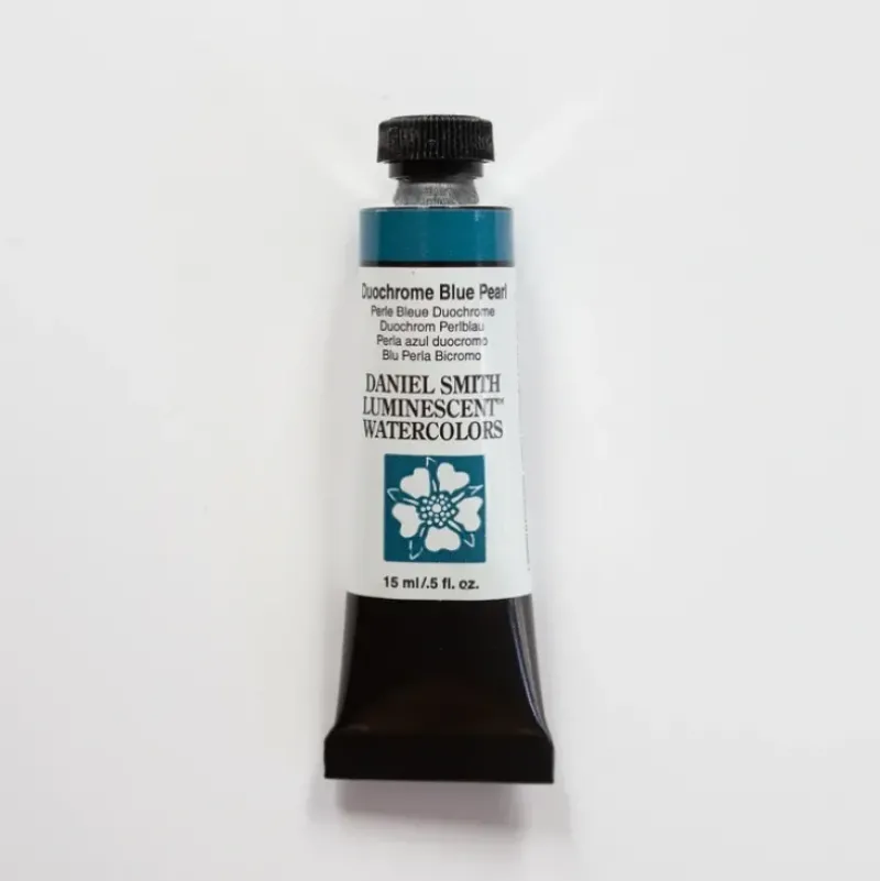 Daniel Smith Watercolor 15ml Duochrome Blue Pearl 1 - Little Painter Art | Exploring the Endless Possibilities of Art| Pigment