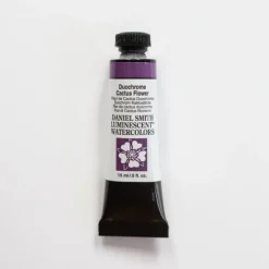 Daniel Smith Watercolor 15ml Duochrome Cactus Flower 1 - Little Painter Art | Exploring the Endless Possibilities of Art| Pigment