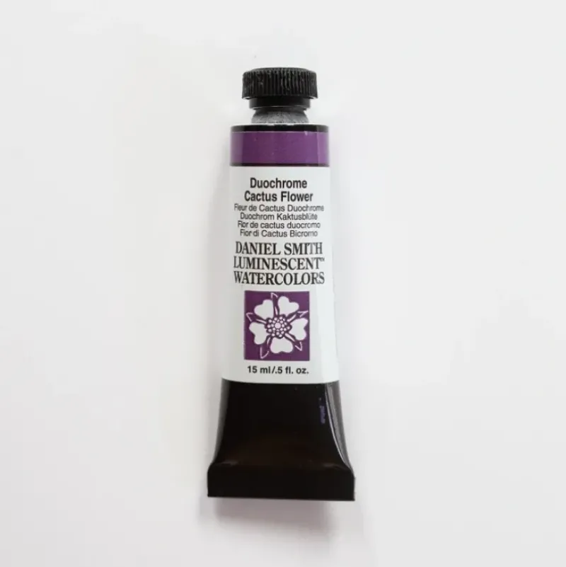 Daniel Smith Watercolor 15ml Duochrome Cactus Flower 1 - Little Painter Art | Exploring the Endless Possibilities of Art| Pigment