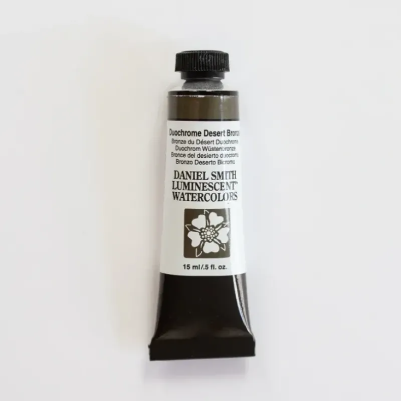 Daniel Smith Watercolor 15ml Duochrome Desert Bronze 1 - Little Painter Art | Exploring the Endless Possibilities of Art| Pigment