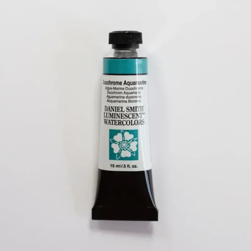 Daniel Smith Watercolor 15ml Duochrome Aquamarine 1 - Little Painter Art | Exploring the Endless Possibilities of Art| Pigment