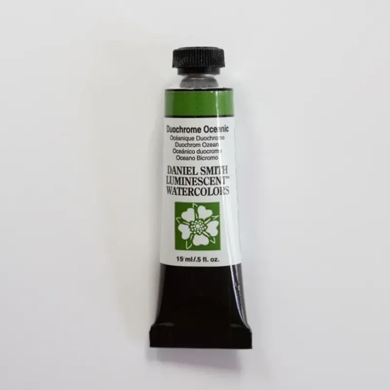 Daniel Smith Watercolor 15ml Duochrome Oceanic 1 - Little Painter Art | Exploring the Endless Possibilities of Art| Pigment