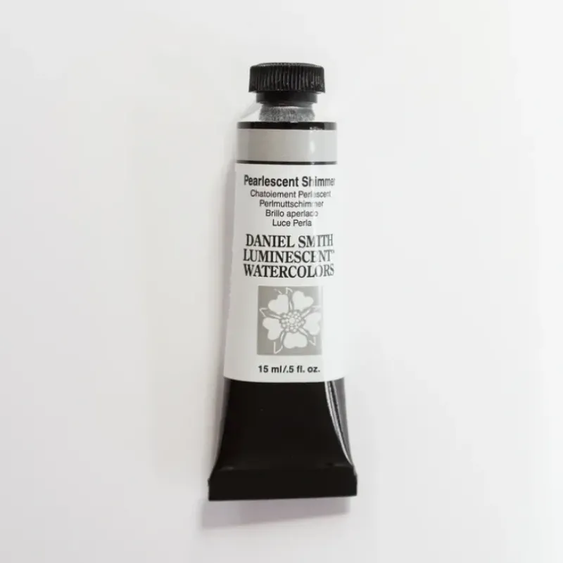 Daniel Smith Watercolor 15ml Pearlescent Shimmer 1 - Little Painter Art | Exploring the Endless Possibilities of Art| Pigment