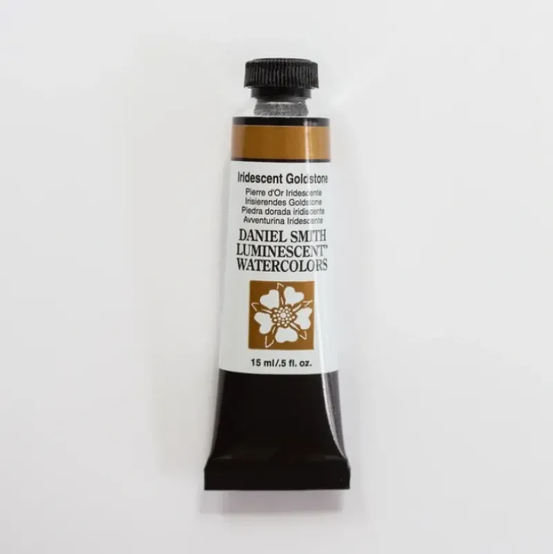 Daniel Smith Watercolor 15ml Iridescent Goldstone 1 - Little Painter Art | Exploring the Endless Possibilities of Art| Pigment