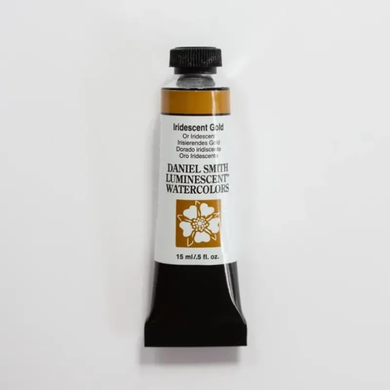 Daniel Smith Watercolor 15ml Iridescent Gold 1 - Little Painter Art | Exploring the Endless Possibilities of Art| Pigment