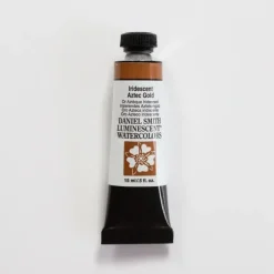 Daniel Smith Watercolor 15ml Iridescent Aztec Gold 1 - Little Painter Art | Exploring the Endless Possibilities of Art| Pigment