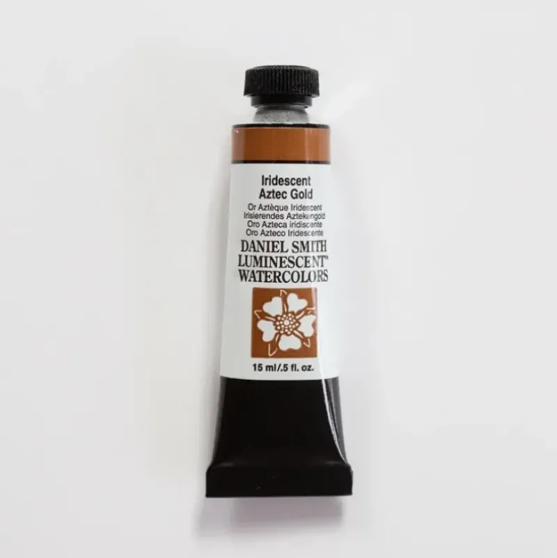Daniel Smith Watercolor 15ml Iridescent Aztec Gold 1 - Little Painter Art | Exploring the Endless Possibilities of Art| Pigment