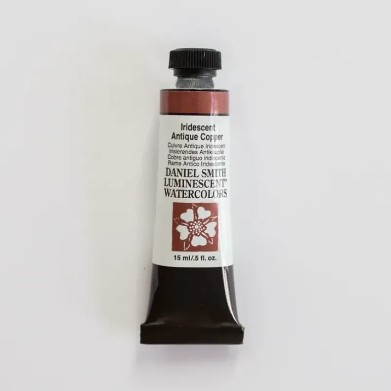 Daniel Smith Watercolor 15ml Iridescent Antique Copper 1 - Little Painter Art | Exploring the Endless Possibilities of Art| Pigment