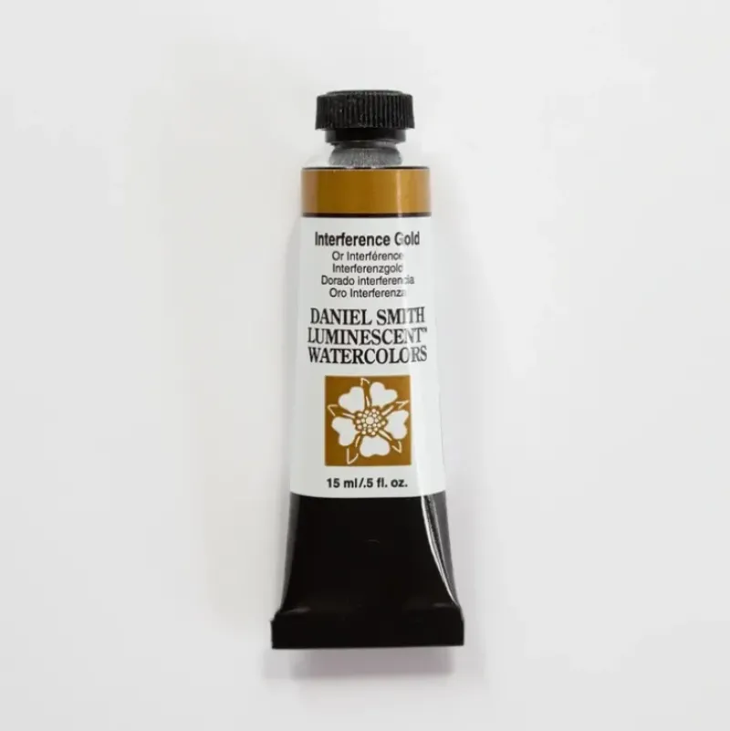 Daniel Smith Watercolor 15ml Interference Gold 1 - Little Painter Art | Exploring the Endless Possibilities of Art| Pigment