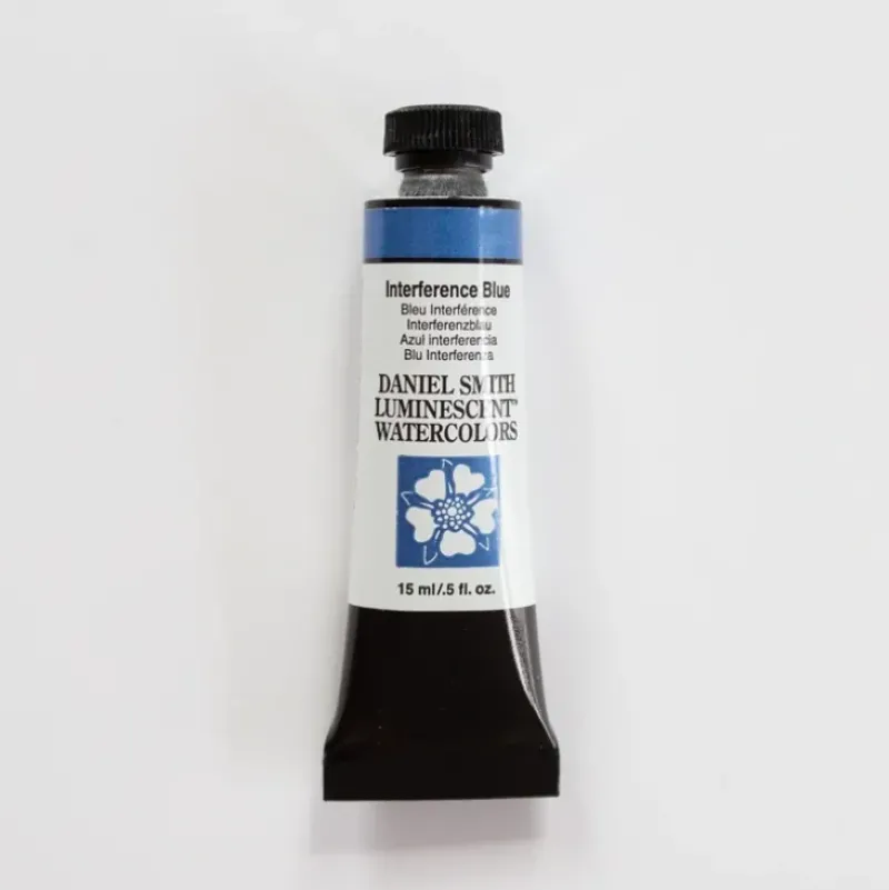 Daniel Smith Watercolor 15ml Interference Blue 1 - Little Painter Art | Exploring the Endless Possibilities of Art| Pigment