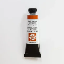 Daniel Smith Watercolor 15ml Extra Fine Aussie Red Gold 2 - Little Painter Art | Exploring the Endless Possibilities of Art| Pigment