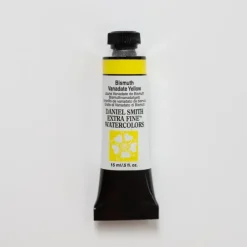 Daniel Smith Watercolor 15ml Extra Fine Bismuth Vanadate Yellow 2 - Little Painter Art | Exploring the Endless Possibilities of Art| Pigment