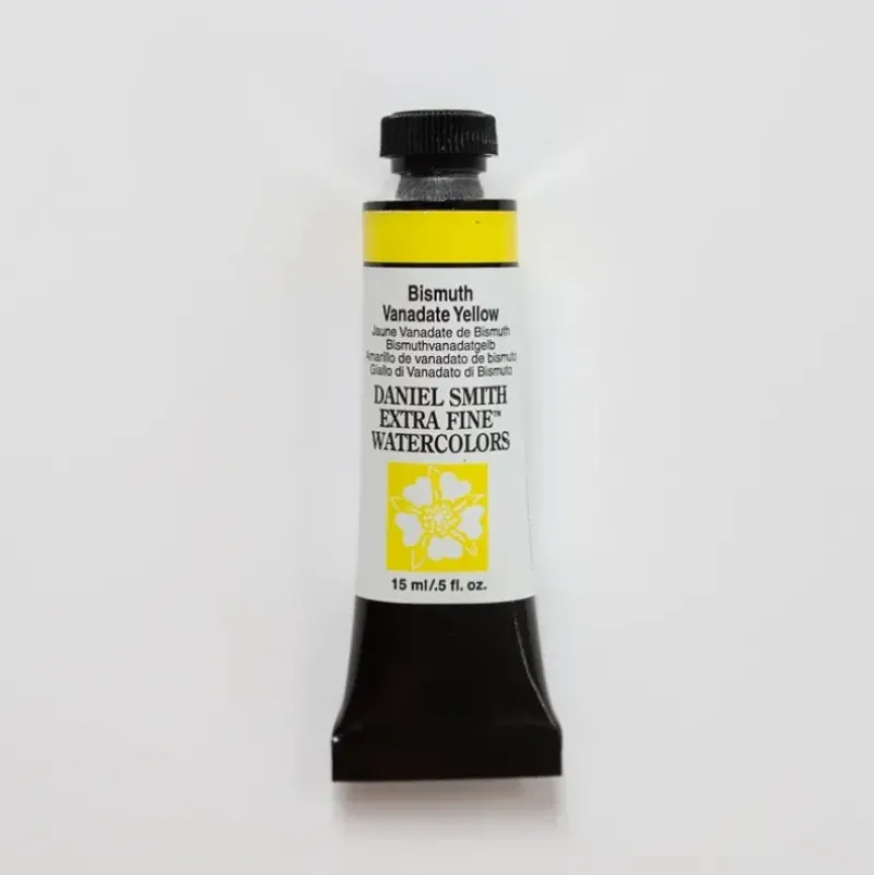 Daniel Smith Watercolor 15ml Extra Fine Bismuth Vanadate Yellow 2 - Little Painter Art | Exploring the Endless Possibilities of Art| Pigment