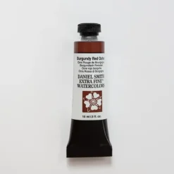 Daniel Smith Watercolor 15ml Extra Fine Burgundy Red Ochre 2 - Little Painter Art | Exploring the Endless Possibilities of Art| Pigment