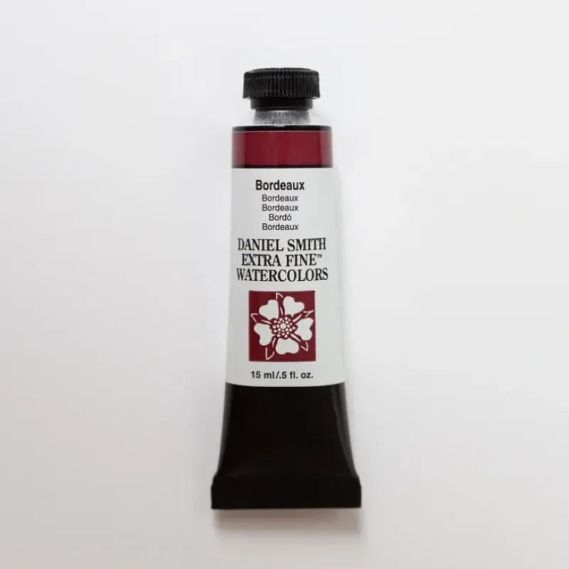 Daniel Smith Watercolor 15ml Extra Fine Bordeaux 2 - Little Painter Art | Exploring the Endless Possibilities of Art| Pigment