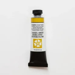Daniel Smith Watercolor 15ml Extra Fine Aureolin (Cobalt Yellow) 3 - Little Painter Art | Exploring the Endless Possibilities of Art| Pigment