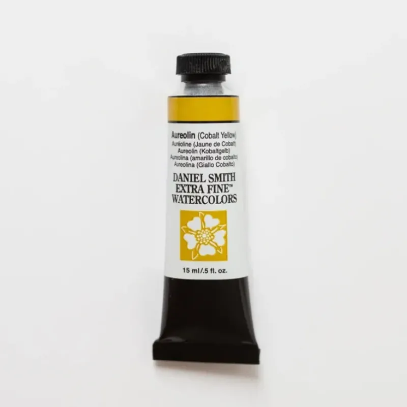 Daniel Smith Watercolor 15ml Extra Fine Aureolin (Cobalt Yellow) 3 - Little Painter Art | Exploring the Endless Possibilities of Art| Pigment