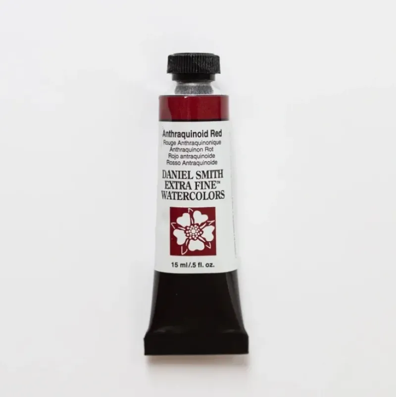 Daniel Smith Watercolor 15ml Extra Fine Anthraquinoid Red 2 - Little Painter Art | Exploring the Endless Possibilities of Art| Pigment