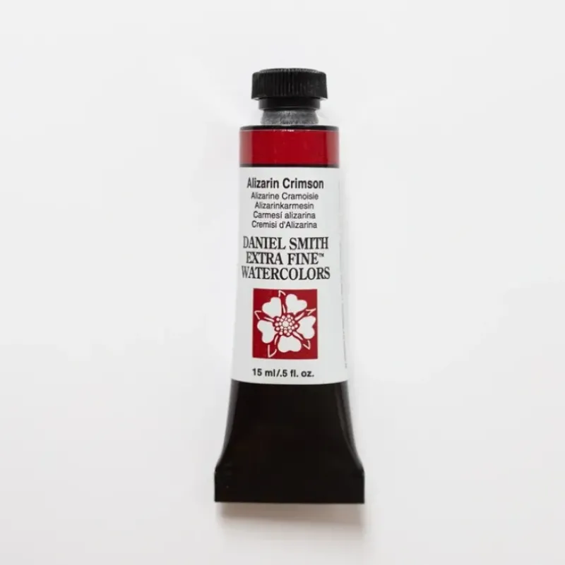 Daniel Smith Watercolor 15ml Extra Fine Alizarin Crimson 1 - Little Painter Art | Exploring the Endless Possibilities of Art| Pigment