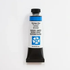 Daniel Smith Watercolor 15ml Extra Fine Cerulean Blue 3 - Little Painter Art | Exploring the Endless Possibilities of Art| Pigment