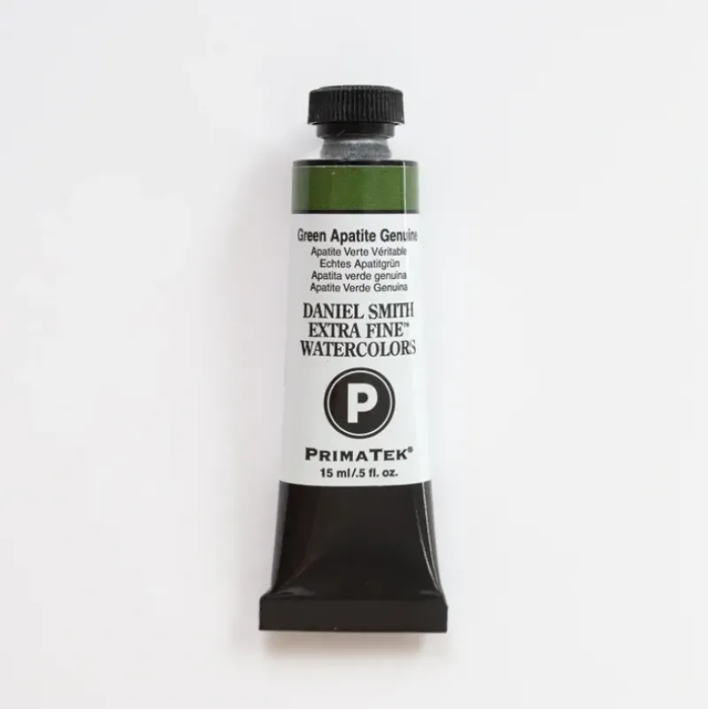 Daniel Smith Watercolor 15ml Primatek Green Apatite Genuine 3 - Little Painter Art | Exploring the Endless Possibilities of Art| Pigment