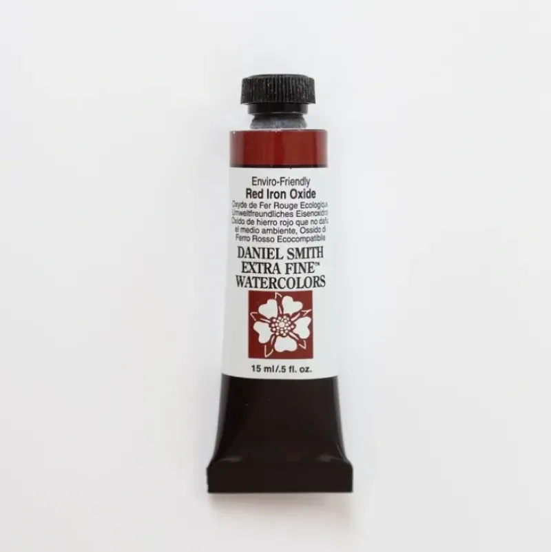 Daniel Smith Watercolor 15ml Extra Fine Eco-Friendly Red Iron Oxide 2 - Little Painter Art | Exploring the Endless Possibilities of Art| Pigment