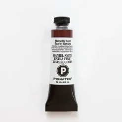 Daniel Smith Watercolor 15ml Primatek Hematite Burnt Scarlet Genuine 3 - Little Painter Art | Exploring the Endless Possibilities of Art| Pigment