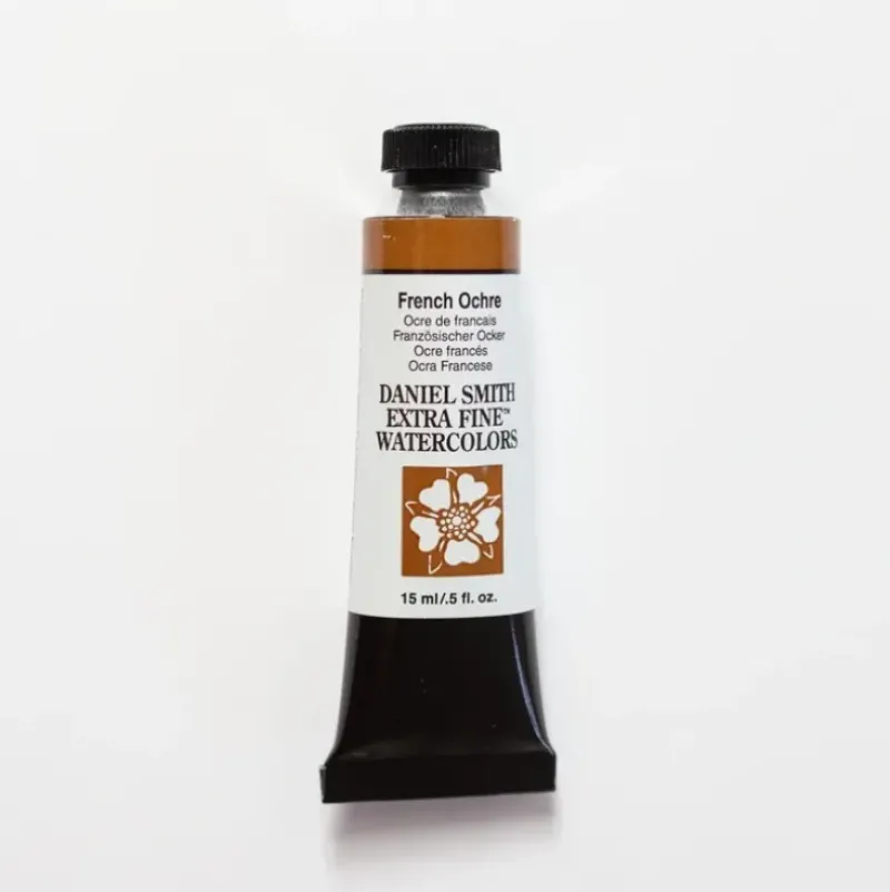 Daniel Smith Watercolor 15ml Extra Fine French Ochre 1 - Little Painter Art | Exploring the Endless Possibilities of Art| Pigment