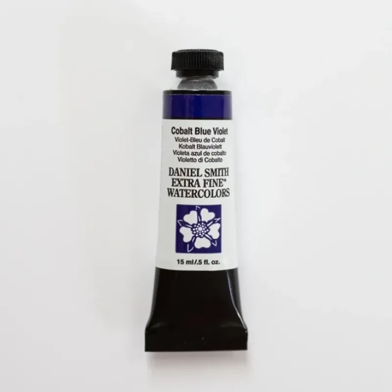 Daniel Smith Watercolor 15ml Extra Fine Cobalt Blue Violet 3 - Little Painter Art | Exploring the Endless Possibilities of Art| Pigment