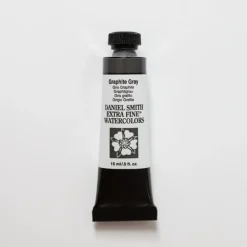 Daniel Smith Watercolor 15ml Extra Fine Graphite Gray 1 - Little Painter Art | Exploring the Endless Possibilities of Art| Pigment