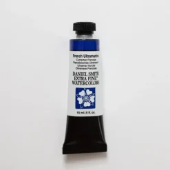 Daniel Smith Watercolor 15ml Extra Fine French Ultramarine 2 - Little Painter Art | Exploring the Endless Possibilities of Art| Pigment