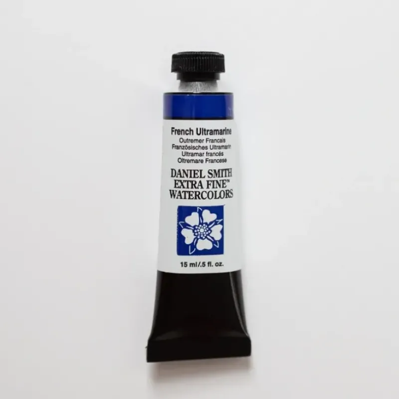Daniel Smith Watercolor 15ml Extra Fine French Ultramarine 2 - Little Painter Art | Exploring the Endless Possibilities of Art| Pigment