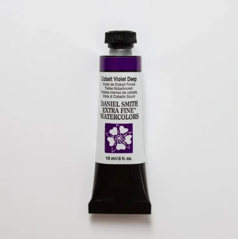 Daniel Smith Watercolor 15ml Extra Fine Cobalt Violet Deep 3 - Little Painter Art | Exploring the Endless Possibilities of Art| Pigment