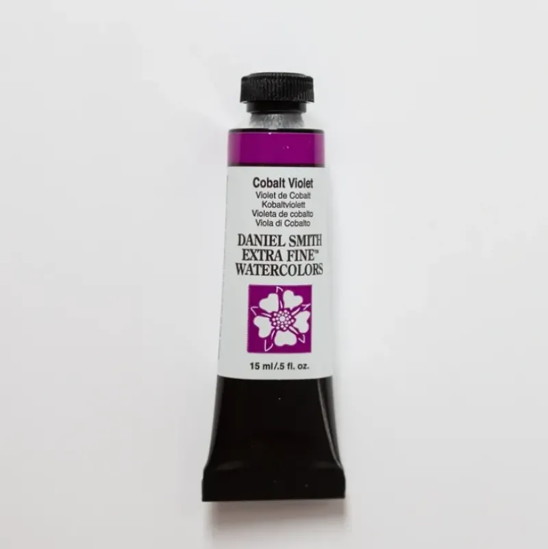 Daniel Smith Watercolor 15ml Extra Fine Cobalt Violet 3 - Little Painter Art | Exploring the Endless Possibilities of Art| Pigment