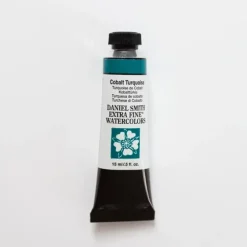 Daniel Smith Watercolor 15ml Extra Fine Cobalt Turquoise 3 - Little Painter Art | Exploring the Endless Possibilities of Art| Pigment