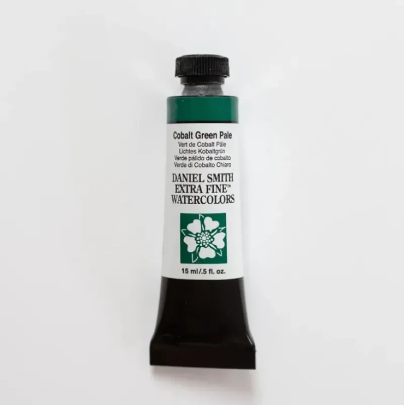 Daniel Smith Watercolor 15ml Extra Fine Cobalt Green Pale 3 - Little Painter Art | Exploring the Endless Possibilities of Art| Pigment