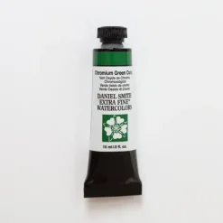 Daniel Smith Watercolor 15ml Extra Fine Chromium Green Oxide 1 - Little Painter Art | Exploring the Endless Possibilities of Art| Pigment
