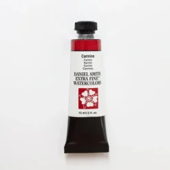 Daniel Smith Watercolor 15ml Extra Fine Carmine 2 - Little Painter Art | Exploring the Endless Possibilities of Art| Pigment
