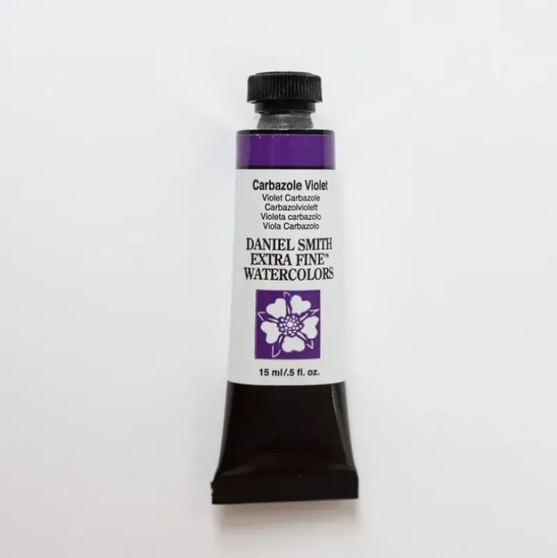 Daniel Smith Watercolor 15ml Extra Fine Carbazole Violet 2 - Little Painter Art | Exploring the Endless Possibilities of Art| Pigment